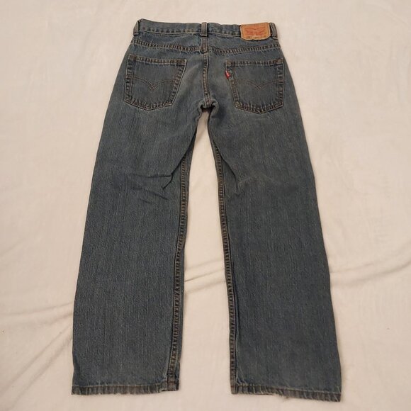 Levi Strauss & Co. 550 Kids Relaxed Fit Blue Jeans | Size 10 Regular | Durable - Picture 5 of 7
